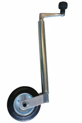 Produktbild von Stützrad 35mm.Metall-Felge Vollgummi 170x45mm.