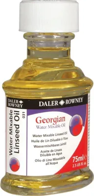 Obrázok produktu pre Daler Rowney Georgian Ľanový olej 75 ml 1 ks