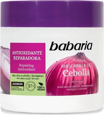 Image de BABARIA Cebolla Masque capillaire antioxydant 400 ML