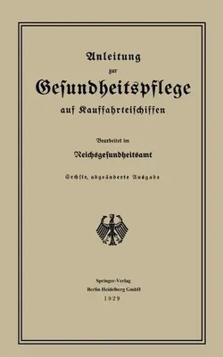 Produktbild von Anleitung zur Gesundheitspflege auf Kauffahrteischiffen