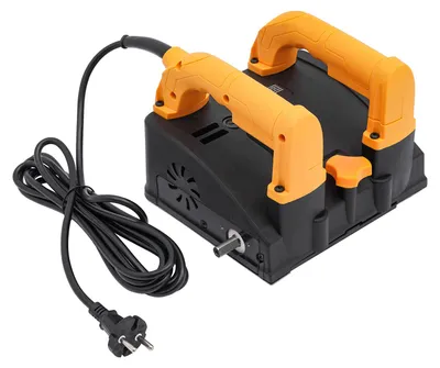 Immagine prodotto di Pialla elettrica da muro, profondità regolabile, motore ad alta velocità, GIALLO, UE