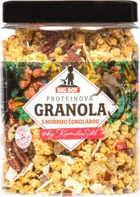 Zdjęcie produktu dla Granola proteinowa - 360 g, ciemna czekolada