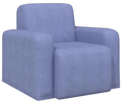 Produktbild von vidaXL Sessel Jeans blau Stoff