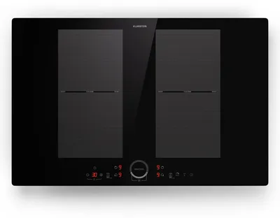 Image de Klarstein Plaque Induction Electrique Encastrable, 4 Plaques Chauffante, Plaque Induction 4 Feux de 7000W, Tables de Cuisson à Induction Electrique, Touch Control, Affichage Numérique et Minuterie