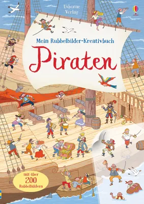 Produktbild von Mein Rubbelbilder-Kreativbuch: Piraten