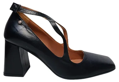 Image de Pollini SA10137G9FNAP000 Pollini, modèle pour femme, en cuir nappa, couleur noire