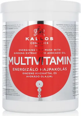 Obrázek produktu pro Kallos Multivitamin Energising Hair Mask 1000 ml
