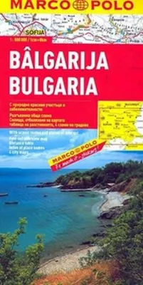 Obrázek produktu pro Bulharsko/mapa 1:800T MD