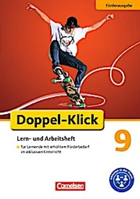Zdjęcie produktu dla Doppel-Klick - Förderausgabe/Differenzierende Ausgabe AA, NRW. 9. Schuljahr. Arbeitsheft mit Lösungen