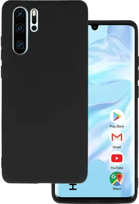 Produktbild von Back Case Matt für Huawei P30 Pro schwarz