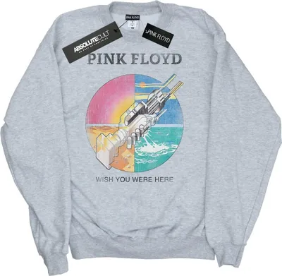 Produktbild von Pink Floyd - "Wish You Were Here" Sweatshirt für Mädchen BI31911 (116) (Grau)