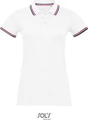 Produktbild von SOLs 02950 | Damenpolo Prestige Women Polo - 200 Piqué, 100% Baumwolle - Farbe: White - Größe: S