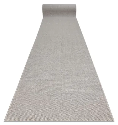 Produktbild von Läufer CASABLANCA LOOM silber, Schleife weich drinnen & draußen 120 cm Grau 120x600 cm