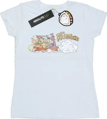 Produktbild von The Flintstones - T-Shirt für Damen BI20298 (S) (Weiß)