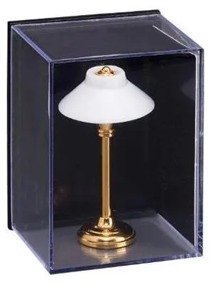 Zdjęcie produktu dla Miniaturowa lampka stołowa z porcelany w stylu skandynawskim