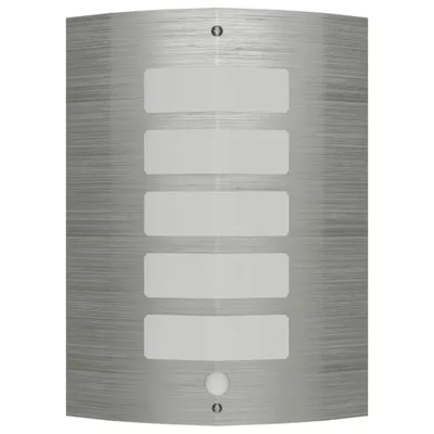 Immagine prodotto di Lampada da parete in acciaio inox con rilevatore di movimento