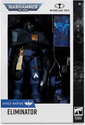 Produktbild von McFarlane Toys Warhammer 40,000 Actionfigur Eliminator (Space Marine) 18 cm