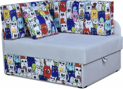 Produktbild von Family Meble Kindersofa Bambino Ecksofa mit Schlaffunktion Bettzeugbehälter 3 Schlaflängen Strapazierfähiges Material Schmutzabweisend (Tr01/Bajka 55)