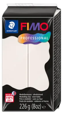 Produktbild von FIMO PROFESSIONAL Modelliermasse ofenhärtend 226 g porzellan