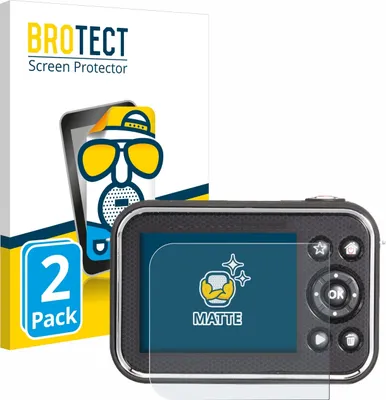 Produktbild von 2x BROTECT Schutzfolie für Vtech Kidizoom Video Studio HD Displayschutz Displayschutzfolie Folie Matt Entspiegelungsfolie