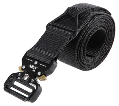 Obrázok produktu pre Taktický opasok NILS Camp NC1729 čierny 125 cm