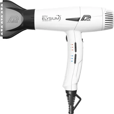 Produktbild von Parlux Elysium + Magic Compact Weiß - Haartrockner mit Diffusor