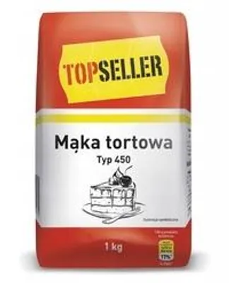 Obrázok produktu pre Mąka tortowa Tops typ 450 1 kg