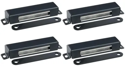 Immagine prodotto di 4 pezzi di chiusura magnetica per porte, con capacità di 30 kg, adatta per porte di cucine e armadi