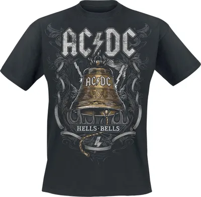 Produktbild von AC/DC T-Shirt Herren Hells Bells schwarz XL