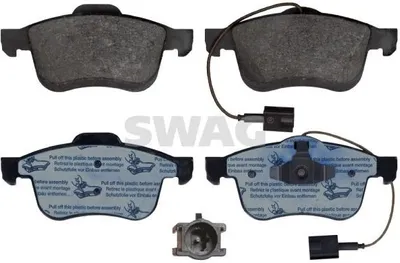 Produktbild von SWAG Bremsbeläge Satz Vorne Bremsklötze für FIAT DOBLO Kasten/Kombi (263) 72 11 6104