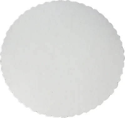 Produktbild von 100 Tortenunterlagen rund Triplexkarton Ø 28 cm weiß mit Fettbarriere
