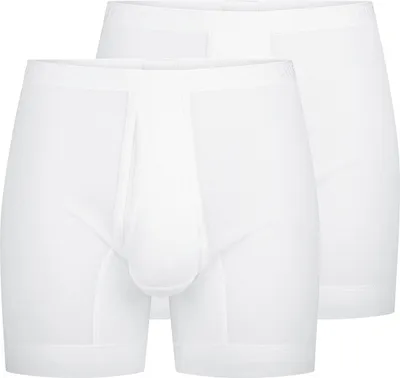 Produktbild von Schiesser 2er Pack Original Classics Feinripp Unterhose kurz Besonders Komfortabel und ohne störende Seitennähte, Mit Eingriff, Hochwertiger Feinripp aus 100% supergekämmter Baumwolle