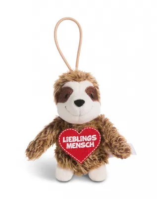 Produktbild von Schlüsselanhänger Faultier Lieblingsmensch 8 cm