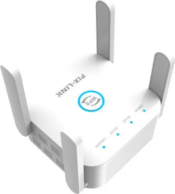Produktbild von WiFi Booster 1200M Zweifrequenz-WLAN-Repeater 2.4/5G WLAN-Extender (Weiß)