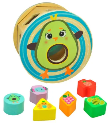 Productafbeelding van Frootimals Miss Pio Chickicado - Vormensorteerder, accessoire voor speelgoed