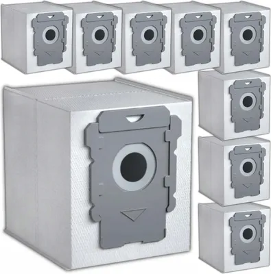 Immagine prodotto di Sacchetti per aspirapolvere compatibili con iRobot Roomba i7, i7+, s9, s9+, j, j+, set da 10, per la base di pulizia "Clean Base"