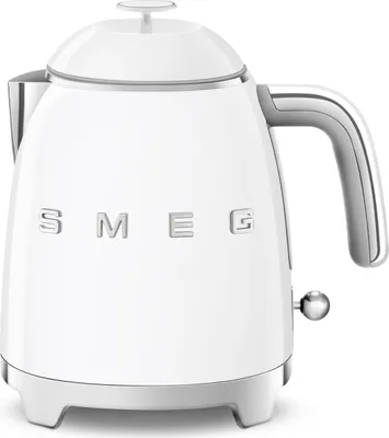 Produktbild von Smeg Mini-Wasserkocher 50er-Jahre-Stil 12,7 cm, glänzend weiß 12,7 cm, KLF05WHEU