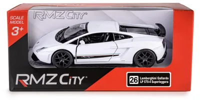 Imagen del producto de RMZ City, modelo a escala 1:36 del Lamborghini LP570-4 Gallardo, color blanco