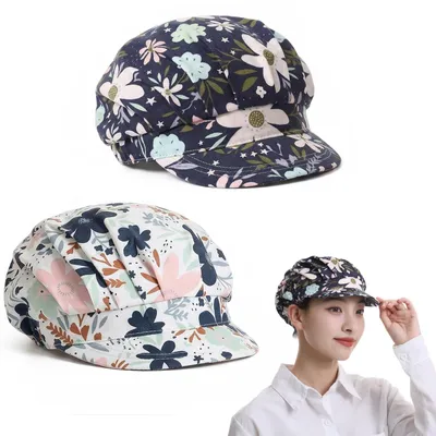 2er-Pack elastische Kochmütze, atmungsaktiv, Unisex, 56-58 cm