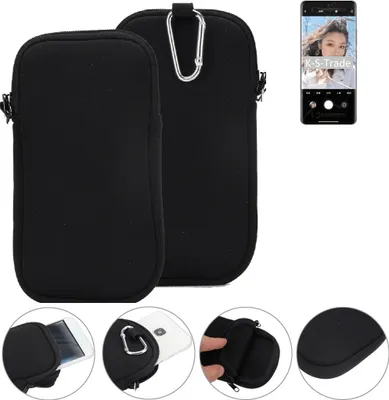 Produktbild von K-S-Trade Neopren-Hülle Handyhülle kompatibel mit Xiaomi Civi 1S Schutzhülle Neoprenhülle Sleeve Schutz-Hülle Gürtel Tasche Case Holster