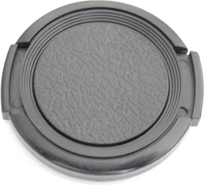 Produktbild von vhbw Universal Objektivdeckel 39 mm für Kamera - Kunststoff Schwarz, mit Seitengriff