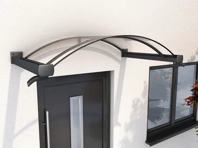 Obrázek produktu pro Vchodová stříška Gutta BV/B 160 x 90 x 25 cm antracit