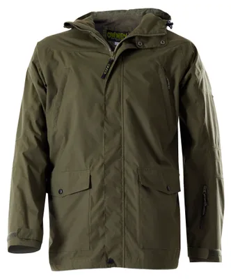 Produktbild von Owney Sierra Langjacke Khaki M wetterfest Hundehalter Wanderjacke atmugsaktiv mit Reflektoren