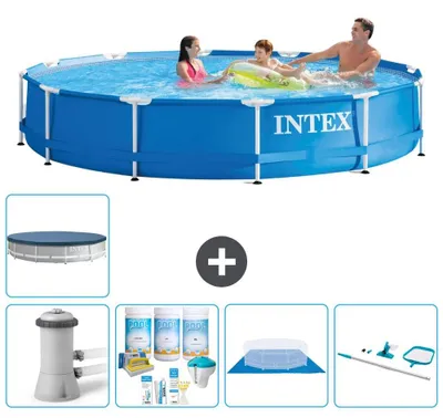 Produktbild von Frame Pool Rund - 366x76 cm - 6-teilig S21176