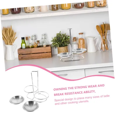 Produktbild von Löffelablage Set, Edelstahl, 1 Set, für Küche