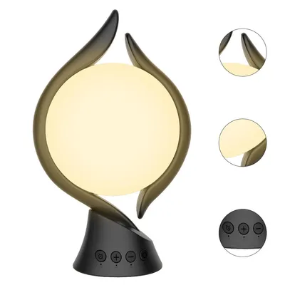 Produktbild von Lichttherapielampe 10000 Lux ohne UV,5 Helligkeitsstufen,3 Farbtemperaturen,4 Timerstufen,Speicherfunktion,helles Tageslicht für Schlafzimmer und Büro