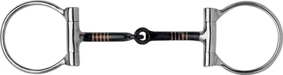 Obrázek produktu pro Waldhausen westernová udidlo D-kroužek Snaffle Bit Jednoduché zlomené 10 mm udidlo 12,5 cm