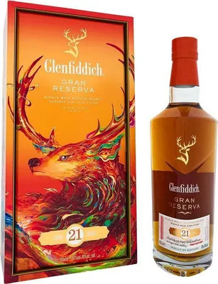 Produktbild von Glenfiddich 21 Years New Chinese Year Edition 2025 + Box 700ml 40% Vol.