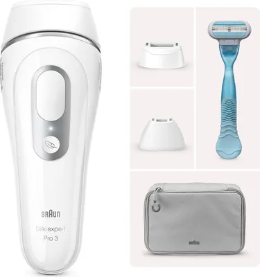 Produktbild von Braun Silk-Expert Pro 3 PL3221 IPL für Damen & Herren, dauerhaft sichtbare Haarentfernung