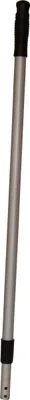 A single silver and black telescopic handle against a white background.